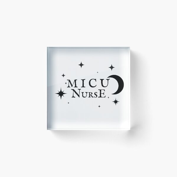 Item preview, MICU Nurse (Moon and Stars) designed and sold by Whackadoodletee.
