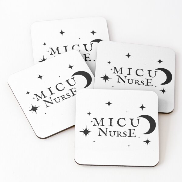 Item preview, MICU Nurse (Moon and Stars) designed and sold by Whackadoodletee.