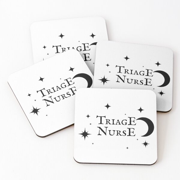 Item preview, Triage Nurse (Moon and Stars) designed and sold by Whackadoodletee.