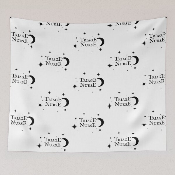 Item preview, Triage Nurse (Moon and Stars) designed and sold by Whackadoodletee.