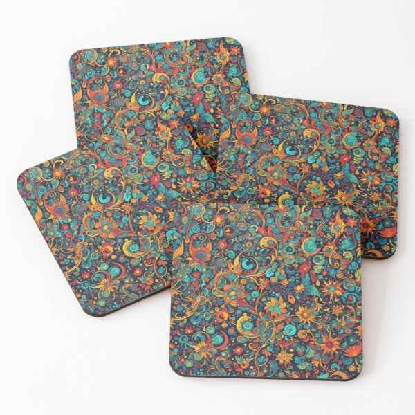 Item preview, Abstract Colorful Psychedelic Pattern designed and sold by calibrit.