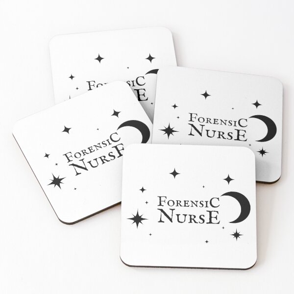 Item preview, Forensic Nurse (Moon and Stars) designed and sold by Whackadoodletee.