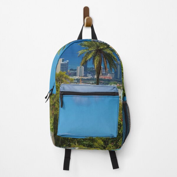 Item preview, Palm Trees over Downton Honolulu designed and sold by BeWitchingMom.