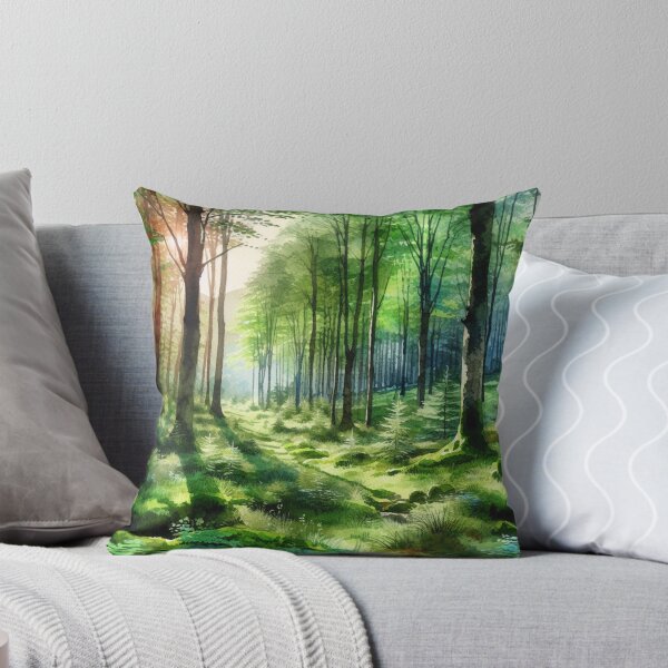Artikelvorschau, Aquarellwald entworfen und verkauft von BYA Designs.