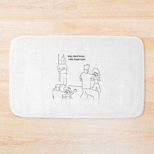 Item preview, they dont know i like hawk tuah designed and sold by gammye.