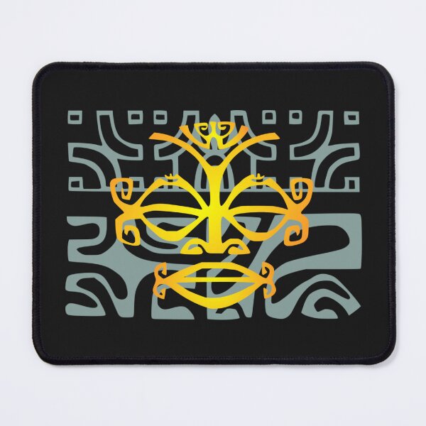 Item preview, TIKI TAAROA (yellow) designed and sold by Nesian-Tahiti.