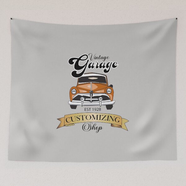 Item preview, Vintage Car Garage and Shop Sign designed and sold by karyalangit.