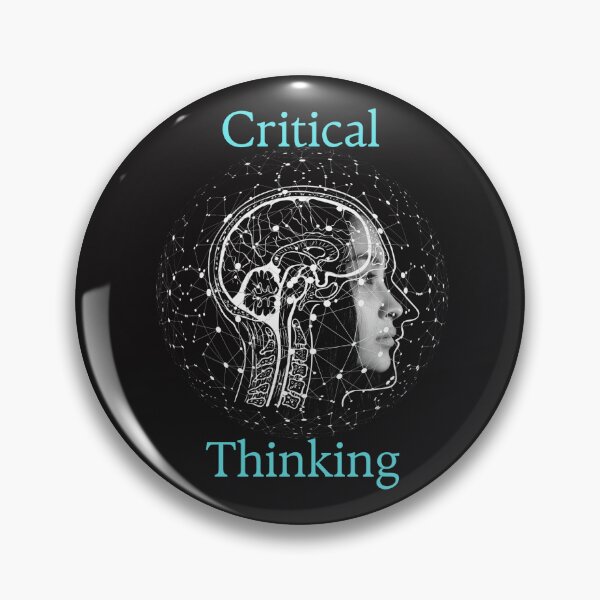 Item preview, Critical Thinking - Teal designed and sold by KoolestDesigns.