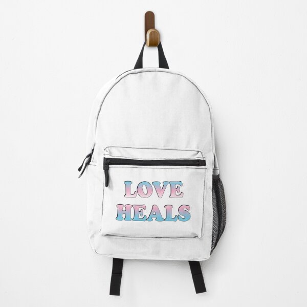 Item preview, Love Heals - Trans Flag designed and sold by Inspirationmotivation.