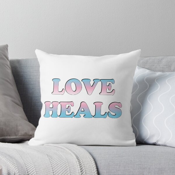 Item preview, Love Heals - Trans Flag designed and sold by Inspirationmotivation.
