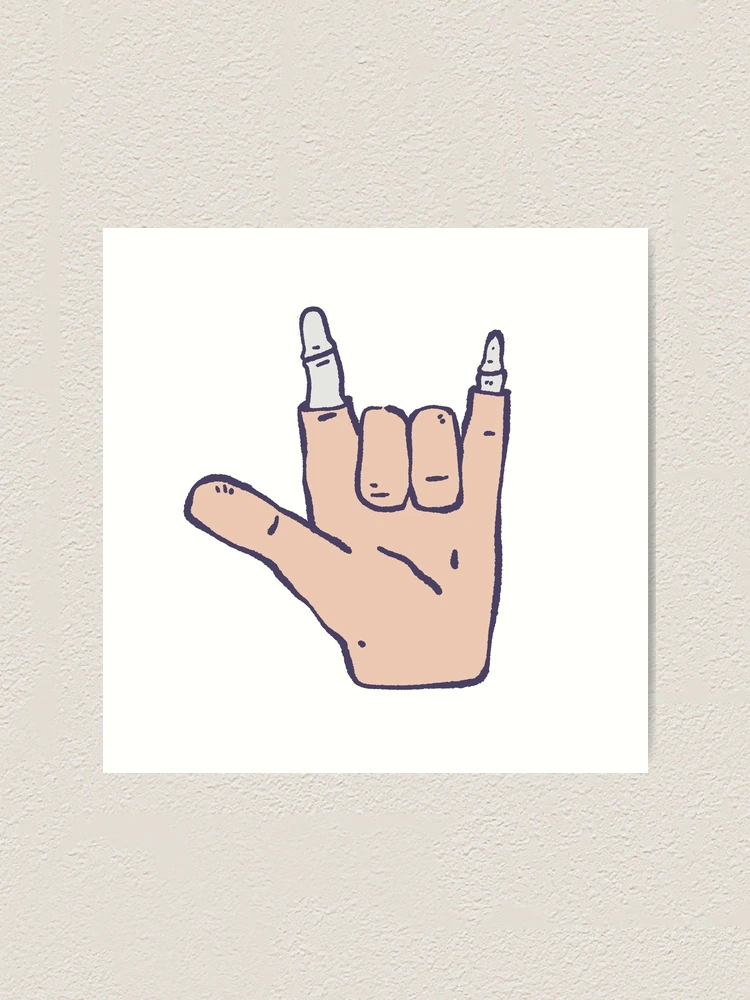 Thumbnail 1 von 3, Kunstdruck, Metallhand designt und verkauft von Childish by Design.