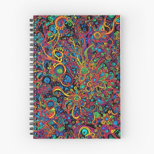 Item preview, Abstract Colorful Psychedelic Pattern designed and sold by calibrit.