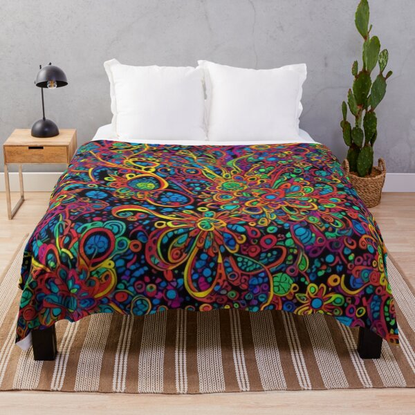 Item preview, Abstract Colorful Psychedelic Pattern designed and sold by calibrit.