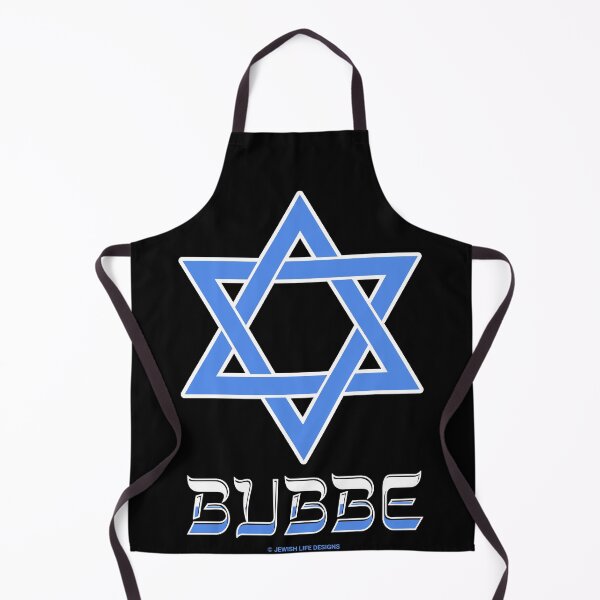 Item preview, SUJD0018 Jewish Designs Bubbe in Yiddish means grandmother with Magen David Star of David designed and sold by JewishDesigns.