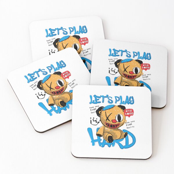 Item preview, Let's Play Hard designed and sold by Jackson-Will.