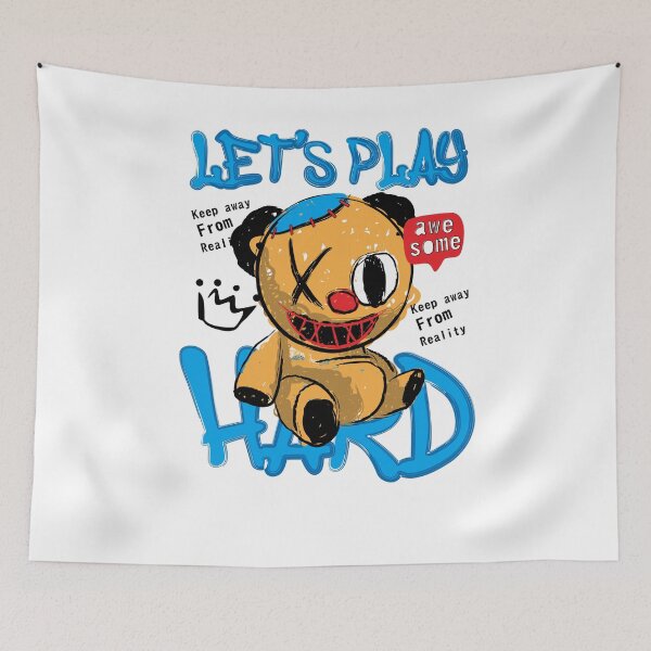 Item preview, Let's Play Hard designed and sold by Jackson-Will.