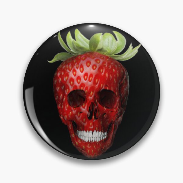 Item preview, Skull-berry Strawberry Skull designed and sold by studioss76.