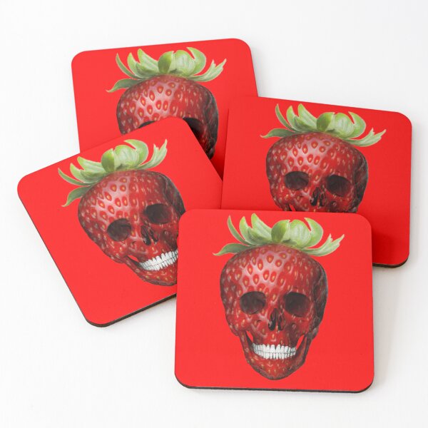 Item preview, Skull-berry Strawberry Skull designed and sold by studioss76.