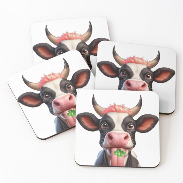 Item preview, horned cow designed and sold by epoka.