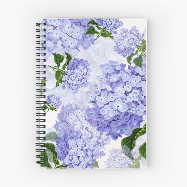 Item preview, Purple Hydrangeas designed and sold by aboniteblanc.