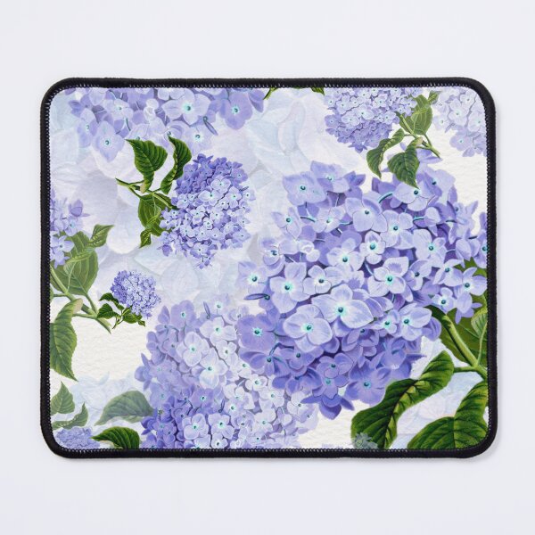 Item preview, Purple Hydrangeas designed and sold by aboniteblanc.