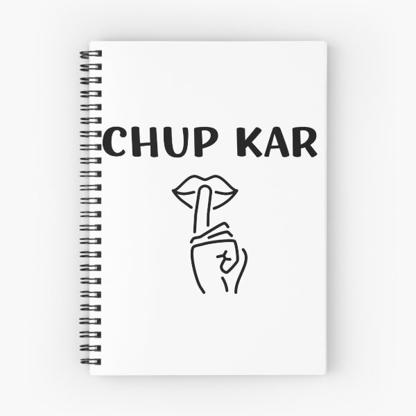 Item preview, Funny Indian Hindi Slang Chup Kar Design designed and sold by Amritanagle.