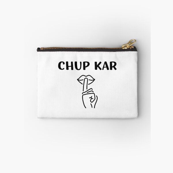 Item preview, Funny Indian Hindi Slang Chup Kar Design designed and sold by Amritanagle.