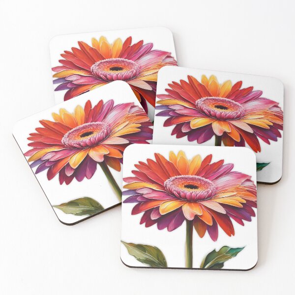 Item preview, Vibrant Gerbera Flowers  designed and sold by Ivalyn-Design.
