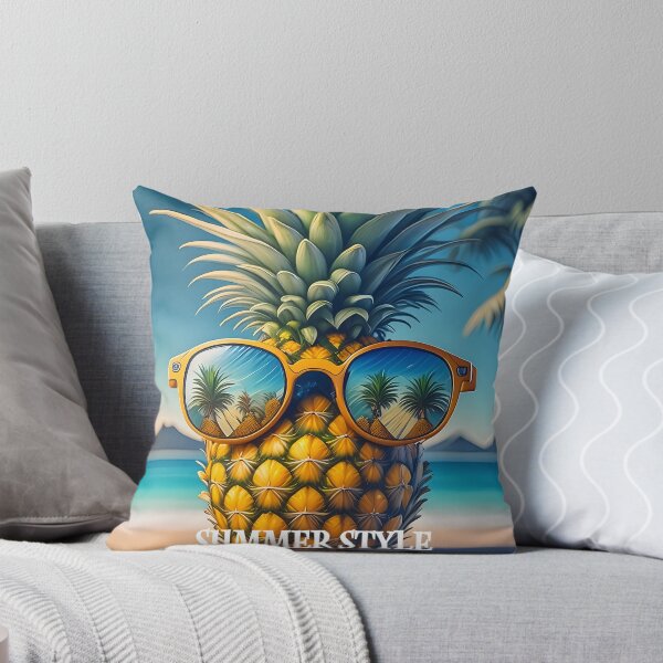 Item preview, Pineapple Summer Style - Beach Vibes Artwork designed and sold by AdelkoDesigns.