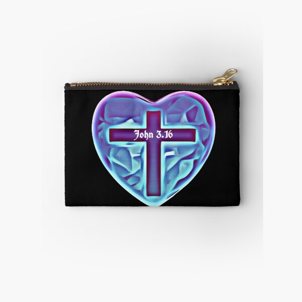Item preview, John 3.16 heart ♥  designed and sold by Kangaroo Sun.