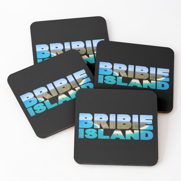 Item preview, BRIBIE ISLAND - Aerial on a Perfect Day Glasshouse Mountains designed and sold by Adam Gormley.