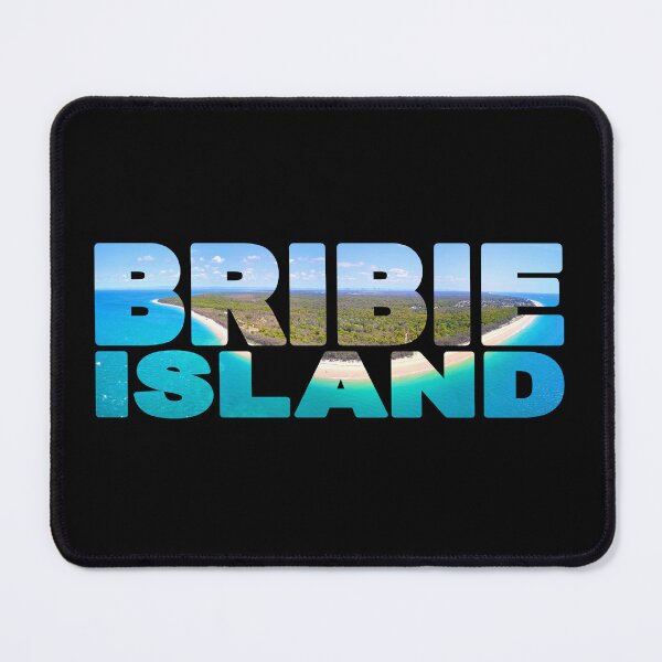 Item preview, BRIBIE ISLAND - Aerial on a Perfect Day Glasshouse Mountains designed and sold by Adam Gormley.