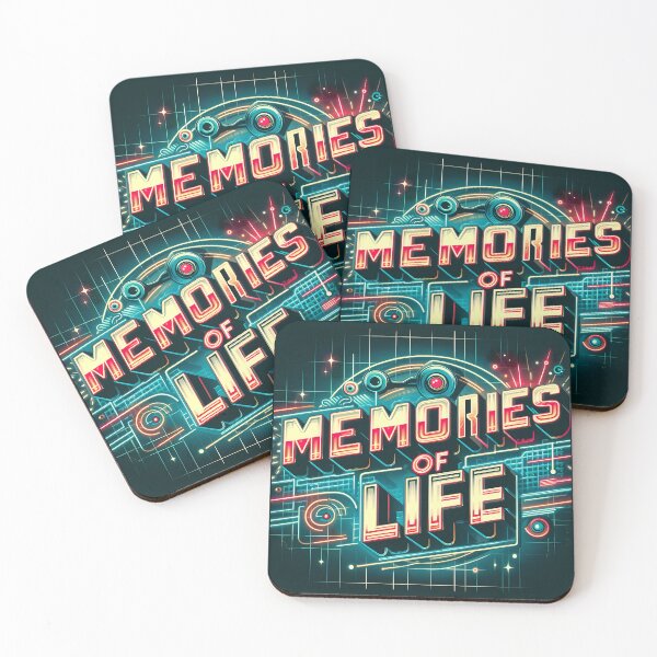 Item preview, Memories of life, typography designed and sold by maxmaj.