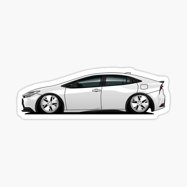 White Toyota Prius Merch Gifts for Sale Redbubble