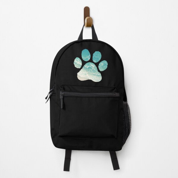 Item preview, Beach in Paw Print Shape | Print designed and sold by Unrooted.