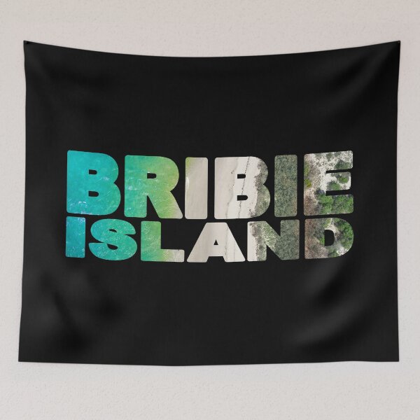 Item preview, BRIBIE ISLAND - Aerial on a Perfect Day Looking Down designed and sold by Adam Gormley.