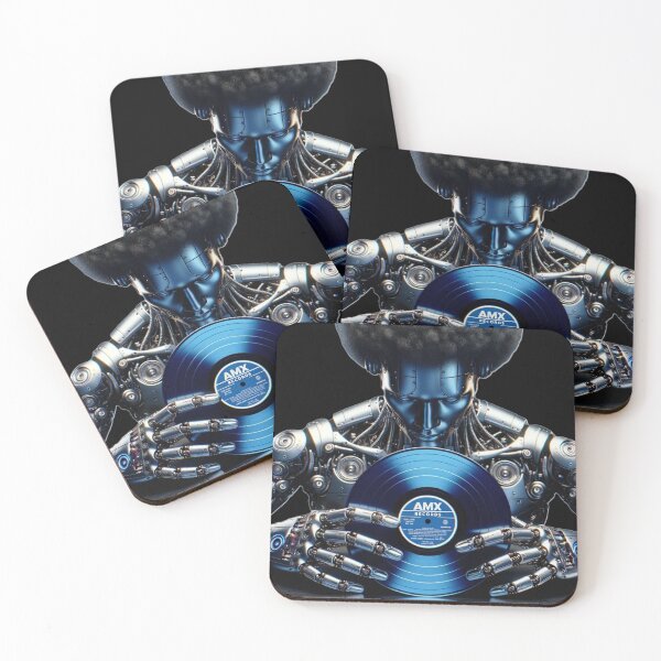 Item preview, AMX Cyborg Blue designed and sold by ShopVDT.