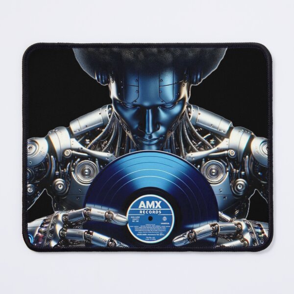 Item preview, AMX Cyborg Blue designed and sold by ShopVDT.
