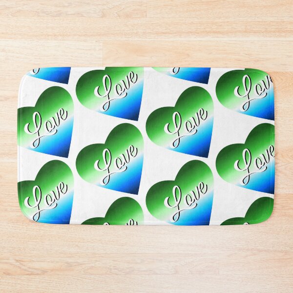 Item preview, Gay Ocean Pride Flag Love Heart designed and sold by HarveyHandcraftsandDesigns.