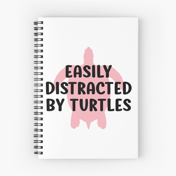 Item preview, Easily Distracted By Turtles Funny designed and sold by kamrankhan.