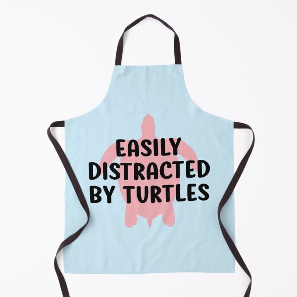 Item preview, Easily Distracted By Turtles Funny designed and sold by kamrankhan.
