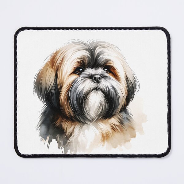 Item preview, Lhasa Apso Head designed and sold by TheAnimalZ00.