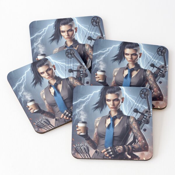 Item preview, Office Samurai's Coffee Break designed and sold by Ghost Archer Illusions.