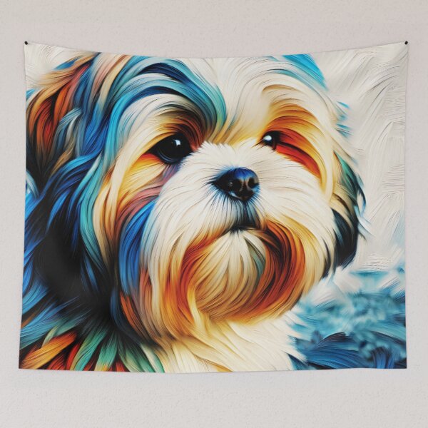 Item preview, Lhasa Apso Art designed and sold by TheAnimalZ00.