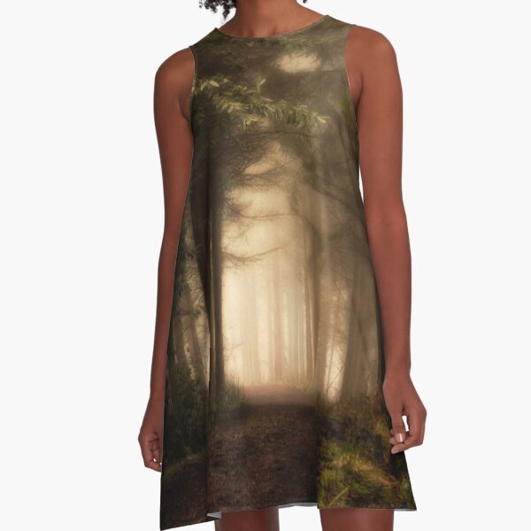 Holding hands with Hansel A-Line Dress
