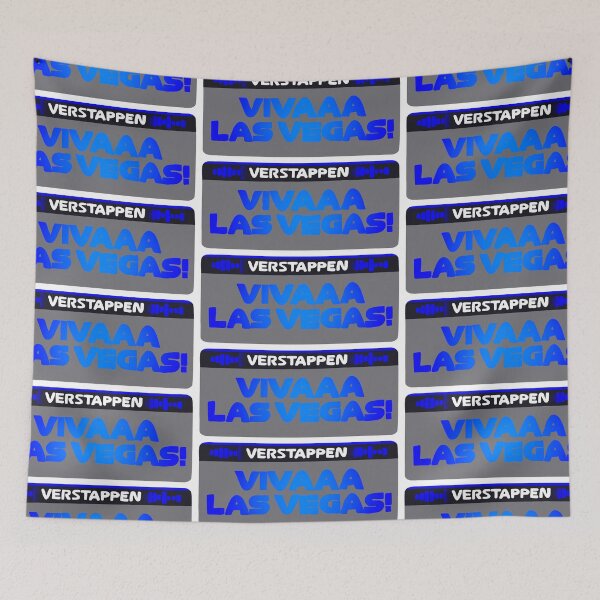 Item preview, Verstappen - Viva Las Vegas - Board Radio - F1 designed and sold by SimoneLooijenga.