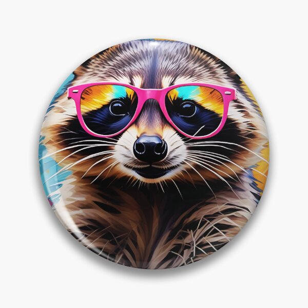 Item preview, Abstract Cool Raccoon designed and sold by TheAnimalZ00.