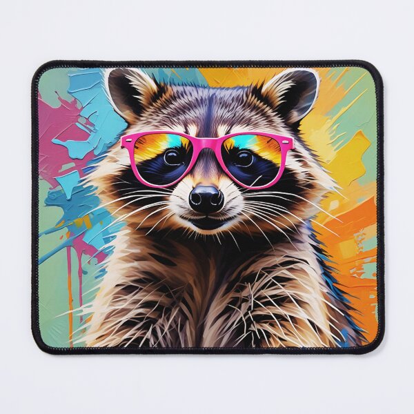 Item preview, Abstract Cool Raccoon designed and sold by TheAnimalZ00.