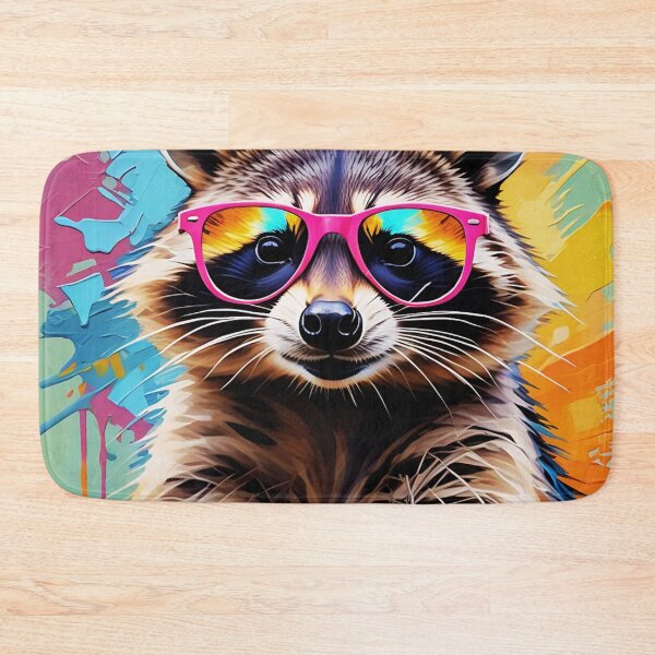 Item preview, Abstract Cool Raccoon designed and sold by TheAnimalZ00.