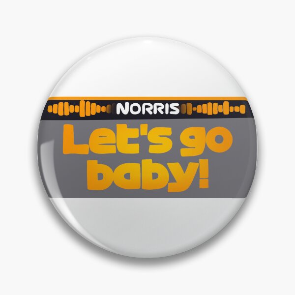 Item preview, Norris - let's go baby! - Board Radio - F1 designed and sold by SimoneLooijenga.